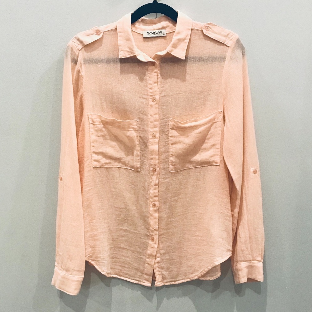 Sam & Lavi Callie Linen Shirt - NEW